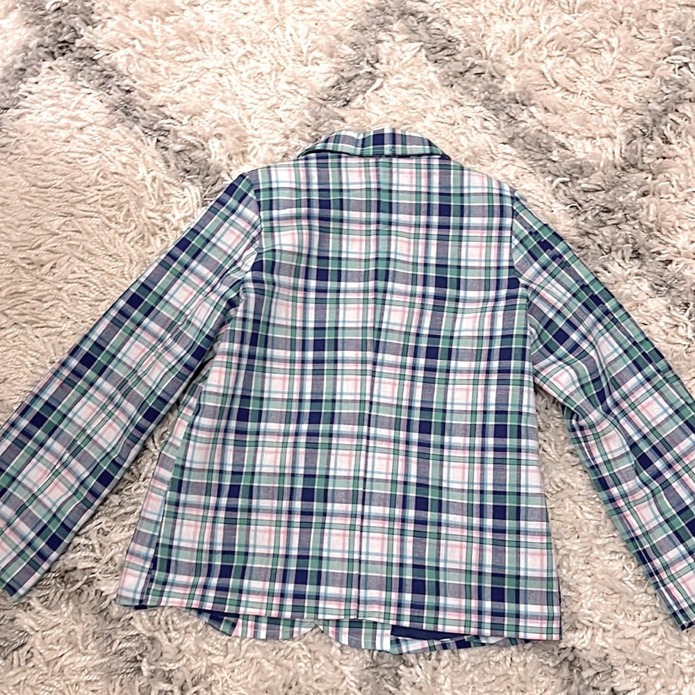 Boys Plaid Dress Jacket Blazer - Picture 6 of 6